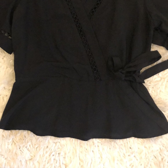 Black milk and honey wrapped blouse - Picture 6 of 6